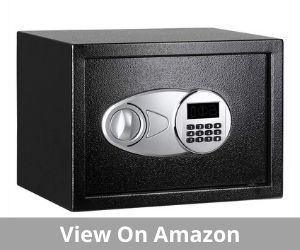 Amazon Basics Steel, Security Safe Lock Box